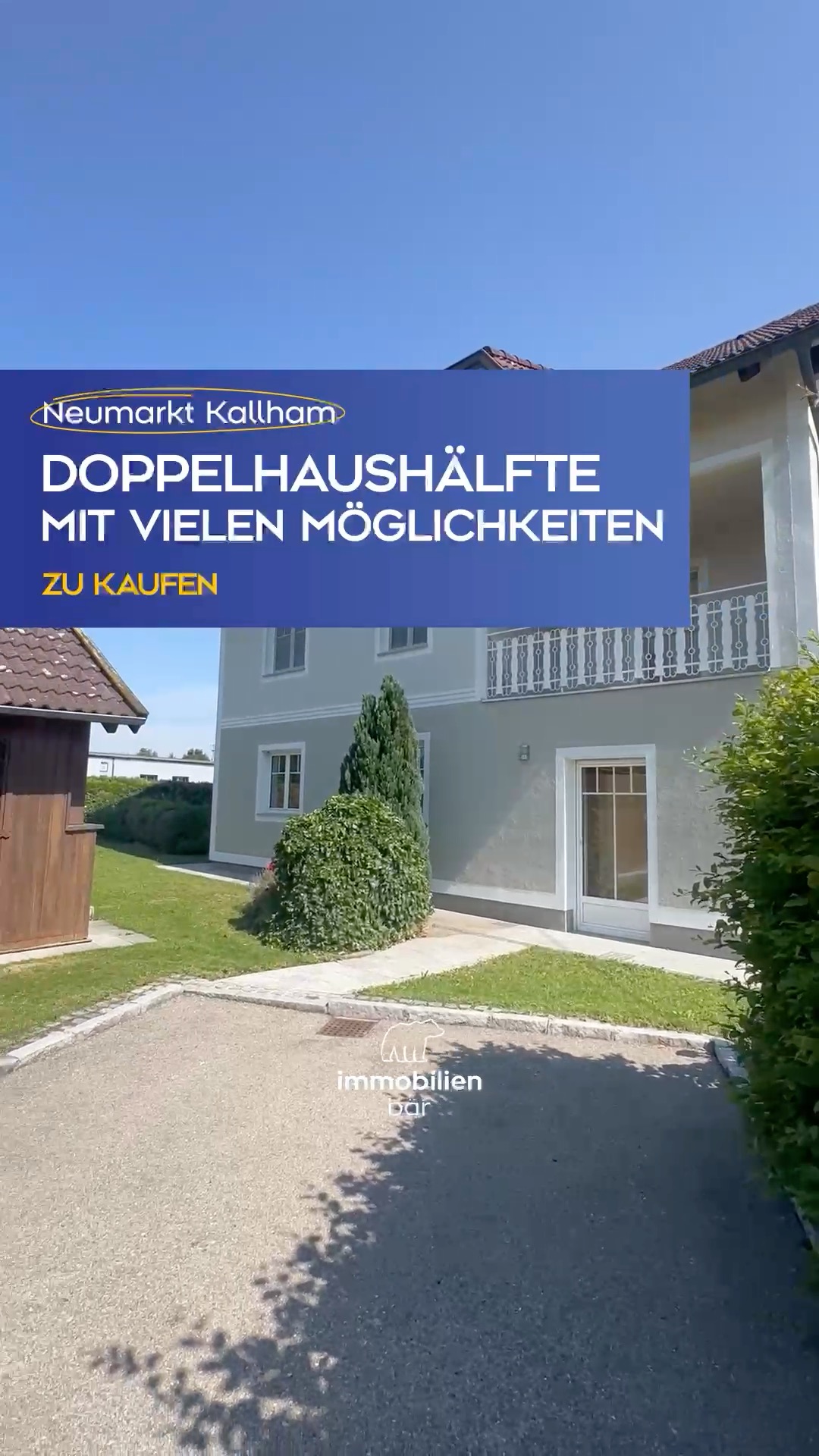 🏡 Zwei außergewöhnliche Doppelhaushälften in Auing bei Kallham stehen ab sofort zum Verkauf! ✨
Dieses großzügige Haus bietet unglaublich viel Platz und eignet sich perfekt für zwei Familien, die gemeinsam wohnen und trotzdem ihre Privatsphäre genießen möchten. 👨‍👩‍👧‍👦🏡
Das Haus wurde aufwendig und liebevoll gepflegt sowie saniert. Beide Wohneinheiten verfügen außerdem über voll ausgestattete und funktionierende Küchen. 🍳✨
🏠 Die erste Haushälfte im Südwestbereich:
✨ ca. 119 m² Wohnfläche
🌳 eigener Garten mit Fahrzeugstellplatz
🛖 gemütliche Gartenhütte
Perfekt geeignet für Paare oder kleinere Familien, die ein gemütliches Zuhause suchen. ❤️
🏠 Die zweite Haushälfte:
✨ über 390 m² Wohnfläche
👨‍👩‍👧‍👦 viel Platz für eine große Familie
🏢 auch als Wohngemeinschaft denkbar
🚗 Doppelgarage
📦 zahlreiche Kellerräume
🌿 eigener Garten
Diese Immobilie bietet unglaublich viele Möglichkeiten: Ob als Mehrgenerationenhaus, für eine große Familie oder als Kombination aus Wohnen und Vermieten – hier sind deinen Ideen kaum Grenzen gesetzt. 🔑✨
Überzeuge dich selbst von diesem einzigartigen Wohnglück in bester Lage und komm mit uns zur persönlichen Besichtigung. 😊
Wir freuen uns auf deine Anfrage! 📞🏡