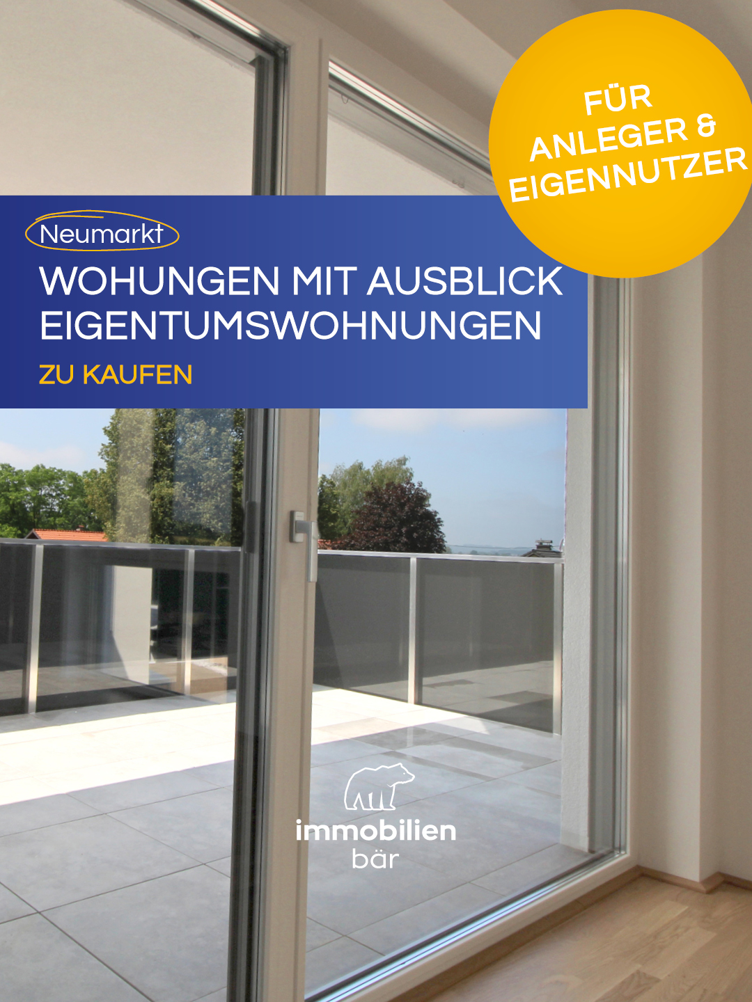 🏡 Moderne Eigentumswohnungen in Neumarkt im Hausruckkreis! ✨
Du suchst eine attraktive Anlageimmobilie oder deine eigenen vier Wände? Dann haben wir genau das Richtige für dich! 🔑😍
In Neumarkt im Hausruckkreis sind derzeit moderne Eigentumswohnungen mit 49 bis 52 m² Wohnfläche verfügbar. Alle Wohnungen verfügen über eine Küche und einen Balkon. 🌿☀️
💰 Ideal für Anleger, die in Immobilien investieren möchten, aber auch perfekt für Eigennutzer, die komfortabel und unkompliziert wohnen wollen.
✨ Modernes Wohnen, durchdachte Wohnflächen und ein eigener Balkon machen diese Wohnungen besonders attraktiv.
📍 Besichtigungen sind jederzeit möglich!
Interesse geweckt? Dann melde dich jetzt bei Stefan und sichere dir deinen Besichtigungstermin! 📩🏡
#Immobilien #NeumarktImHausruckkreis #Eigentumswohnung #Anlegerwohnung #Immobilienbär
