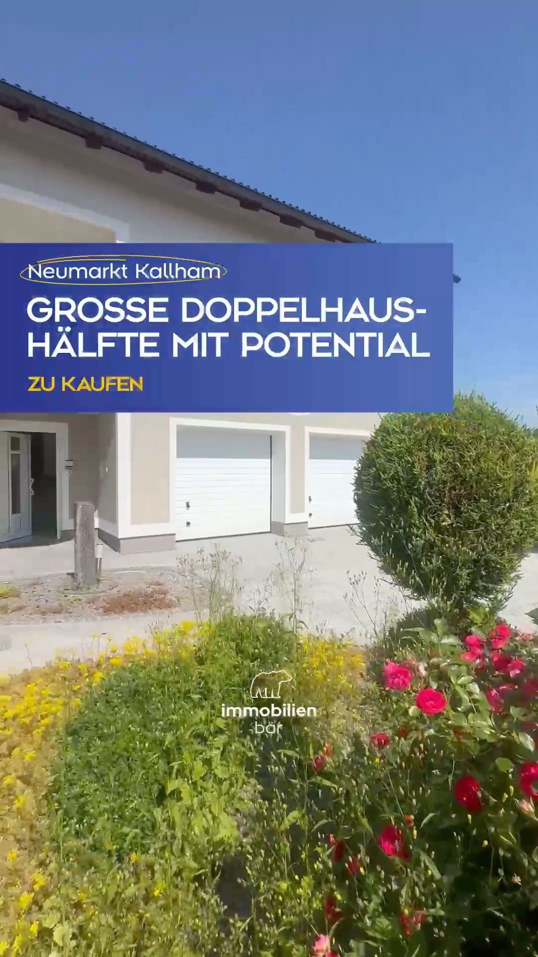 🏡 Zwei außergewöhnliche Doppelhaushälften in Auing bei Kallham stehen ab sofort zum Verkauf! ✨
Dieses großzügige Haus bietet unglaublich viel Platz und eignet sich perfekt für zwei Familien, die gemeinsam wohnen und trotzdem ihre Privatsphäre genießen möchten. 👨‍👩‍👧‍👦🏡
Das Haus wurde aufwendig und liebevoll gepflegt sowie saniert. Beide Wohneinheiten verfügen außerdem über voll ausgestattete und funktionierende Küchen. 🍳✨
🏠 Die erste Haushälfte im Südwestbereich:
✨ ca. 119 m² Wohnfläche
🌳 eigener Garten mit Fahrzeugstellplatz
🛖 gemütliche Gartenhütte
Perfekt geeignet für Paare oder kleinere Familien, die ein gemütliches Zuhause suchen. ❤️
🏠 Die zweite Haushälfte:
✨ über 390 m² Wohnfläche
👨‍👩‍👧‍👦 viel Platz für eine große Familie
🏢 auch als Wohngemeinschaft denkbar
🚗 Doppelgarage
📦 zahlreiche Kellerräume
🌿 eigener Garten
Diese Immobilie bietet unglaublich viele Möglichkeiten: Ob als Mehrgenerationenhaus, für eine große Familie oder als Kombination aus Wohnen und Vermieten – hier sind deinen Ideen kaum Grenzen gesetzt. 🔑✨
Überzeuge dich selbst von diesem einzigartigen Wohnglück in bester Lage und komm mit uns zur persönlichen Besichtigung. 😊
Wir freuen uns auf deine Anfrage! 📞🏡