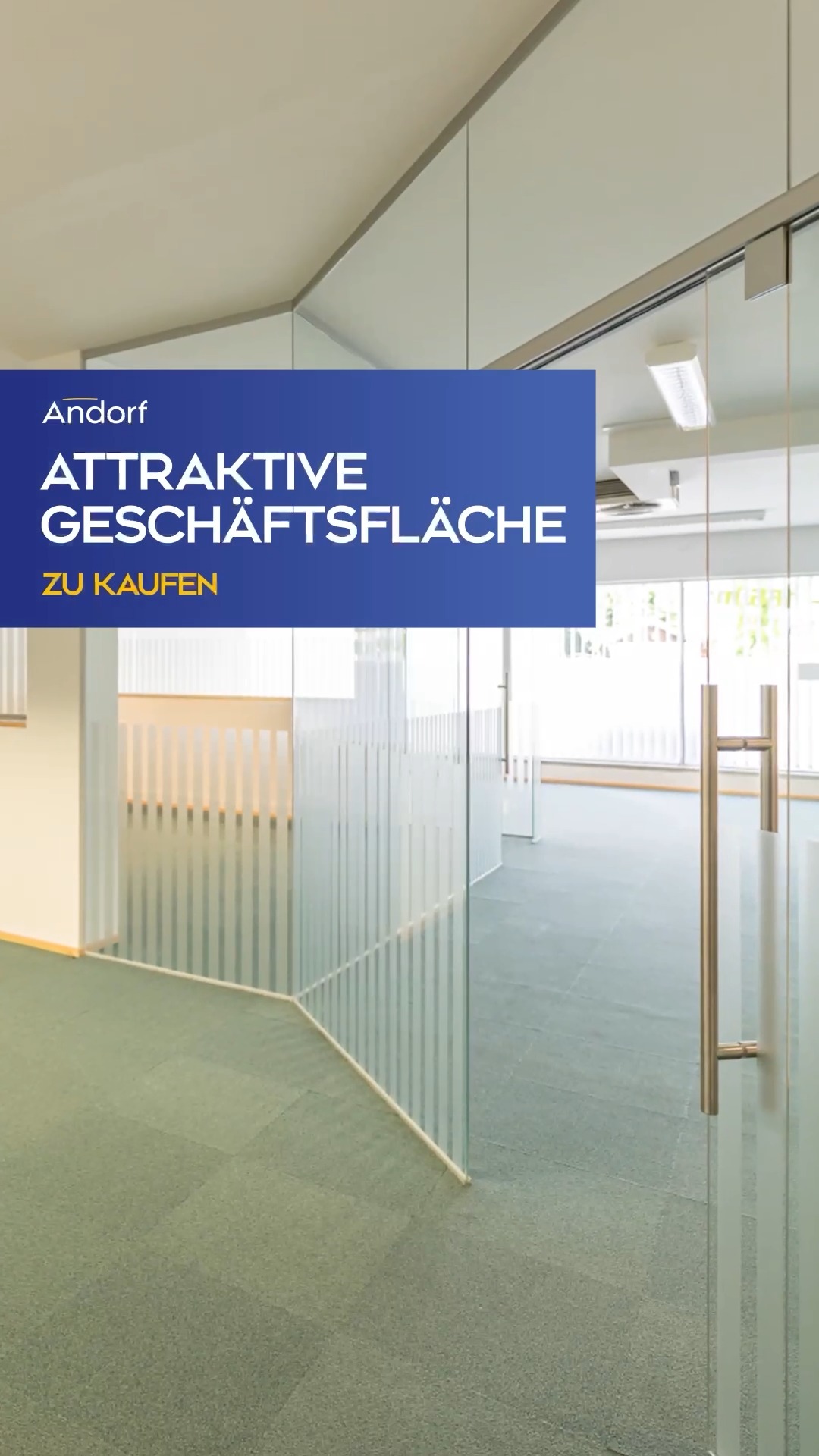 In Andorf kannst du diese Gewerbeeinheit TOP 1 erwerben. Das Geschäftslokal im Zentrum von Andorf liegt im Erdgeschoss einer tollen Gewerbeimmobilie, ist lichtdurchflutet und mit hochwertigen Glaselementen in einzelne Bereiche aufgeteilt. ✨
Auch eine Teeküche und ein Lagerbereich zählen dazu, sowie ein WC und 2 Parkplätze für Kunden und Mitarbeiter. 🚗
Mit 164 m² Bürofläche und 56 m² Freifläche ist dies ein idealer Standort für Kanzleien, Büros, Agenturen oder auch Co-Working-Spaces. 💼
Die Immobilie eignet sich daher perfekt für Eigennutzer oder auch Anleger. 📈
#Andorf #Gewerbeimmobilie #Gewerbefläche #Geschäftslokal #Immobilienbär
