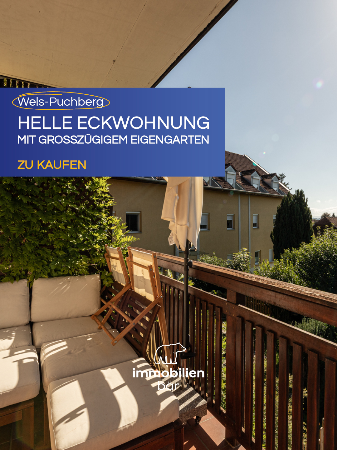 🏡✨ Hereinspaziert in diese traumhafte Wohnung in der Wallererstraße in Wels!
Und eines können wir dir versprechen: Hier wartet ein Ort zum Wohlfühlen auf dich! 💚🥰 Wir verraten dir, warum diese Wohnung so besonders ist.
1. Platz zum Wohlfühlen
Auf etwas mehr als 72 m² Wohnfläche erwarten dich 3 Zimmer und ein Balkon mit traumhaftem Blick ins Grüne. ☀️
2. Eine Nachbarschaft zum Liebhaben
Die Wohnanlage ist mit viel Charme gestaltet und überzeugt mit einer hilfsbereiten und freundlichen Nachbarschaft. Hier fühlt man sich einfach willkommen! 💚
3. Dein eigener kleiner Garten
Ja, richtig gelesen! Zu deiner Wohnung gehört ein eigener Garten, in dem du entspannte Stunden im Freien genießen kannst. Ob Kaffee am Morgen oder gemütliche Sommerabende, hier lässt es sich leben! ☕🌞
4. Alles, was das Wohnen komfortabel macht
Eine eigene Garage und ein Kellerabteil gehören ebenfalls dazu. Praktisch und einfach perfekt! 🔑
😍 Aber am besten machst du dir selbst ein Bild von diesem besonderen Zuhause. Wir haben uns jedenfalls vom ersten Moment an pudelwohl gefühlt!
Na, neugierig geworden? Dann melde dich bei uns und entdecke deinen neuen Wohlfühlort in Wels! 📩🏡
#ImmoBär #Wels #Wallererstraße #Eigentumswohnung #Immobilien