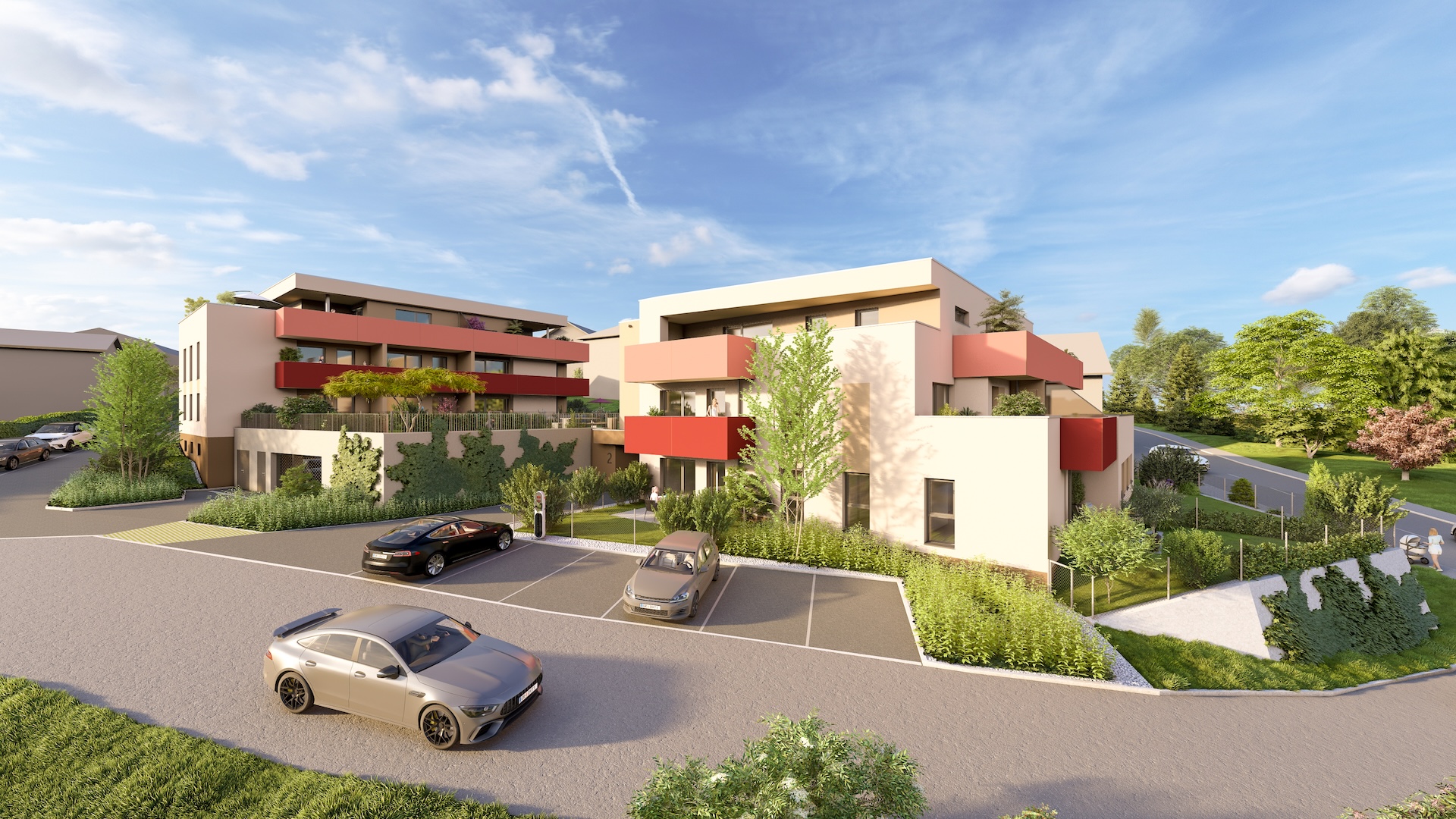 Stadtterrassen Peuerbach - Visualisierungen - 1